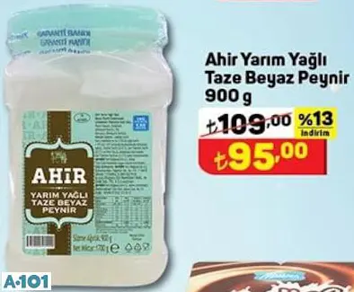 AHİR YARIM YAĞLI TAZE BEYAZ PEYNİR